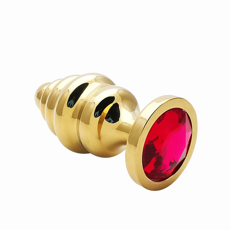 Spiral Shape 3 Sizes Anal Plug Prostate Anal Sex Toys for Woman Jewelry Butt Plug
