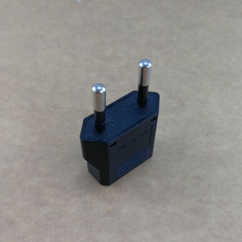 Euro to US America Japan Canada plug adapter 2 pin round pin european EU Germany France 110v to 220v voltage converter