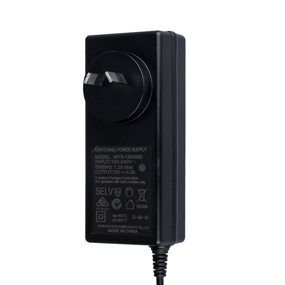 MYIXI 12v 4a Power Adapter 15V 3.2A 16V 3A 18V 2.6A 19V 2.52A 20V 2.4A 24V 2A Schuko plug Wall Power Adapter for Australia OEM