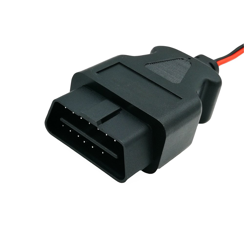16pin Obd2 Female Connector To Sae Plug Cable OBD II to SAE plug With Molding Fuse Holder