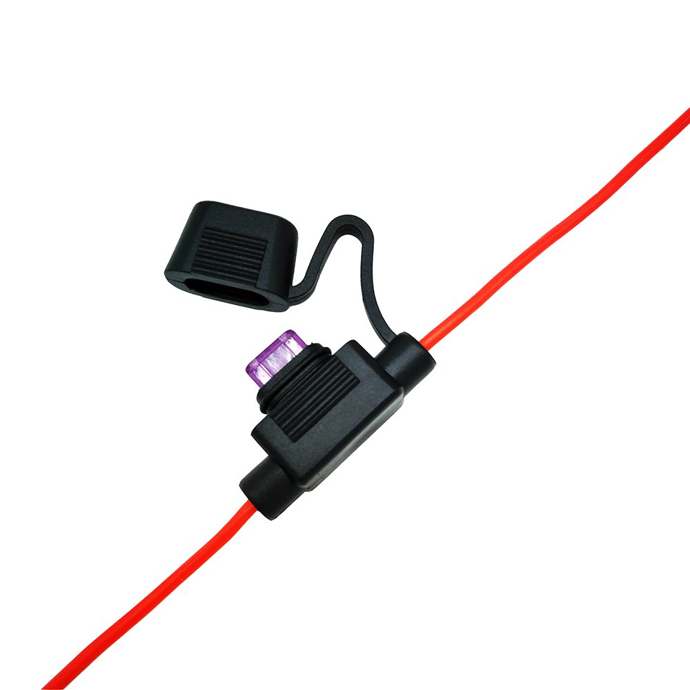 16pin Obd2 Female Connector To Sae Plug Cable OBD II to SAE plug With Molding Fuse Holder