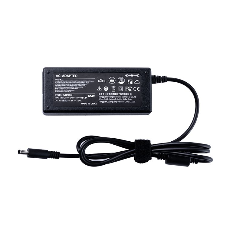 Laptop Charger 19.5V 3.34A 65W 4.5*3.0mm tip AC Power Adapter Power Supply For D ell Inspiron, D ell XPS, D ell Latitude