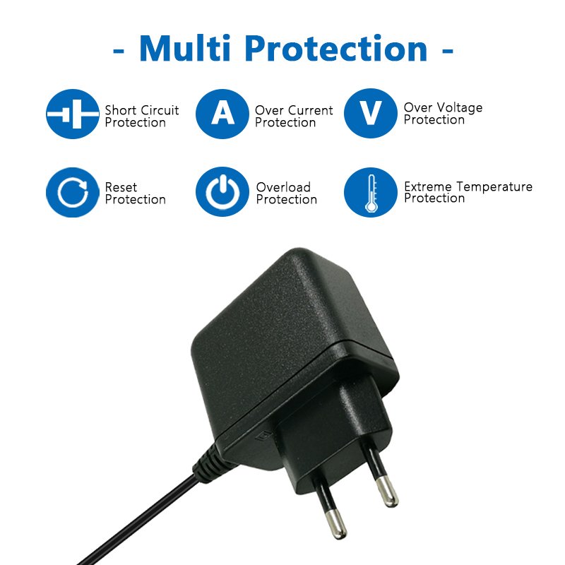 Small Size 12V 1.5A Power Adapter Portable AC 100-240v 50/60hz Plug-In Connection DC Output