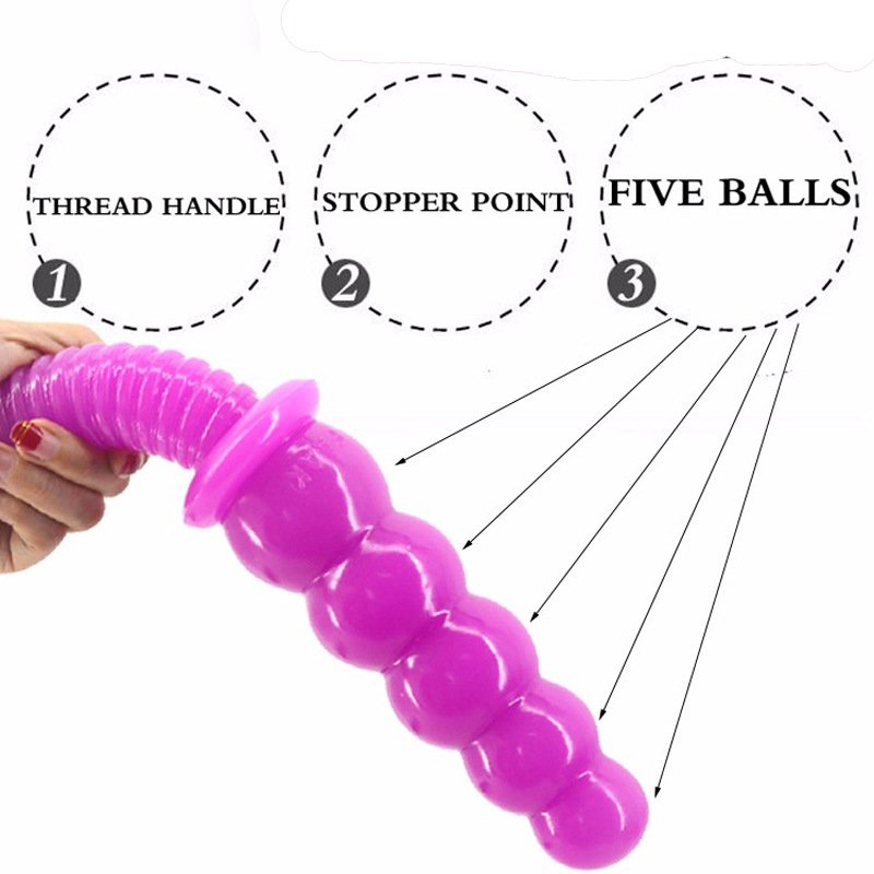 FAAK Anus beads with handle anal plug Juguetes sexuales erotic toys butt plug beads anal plug for women