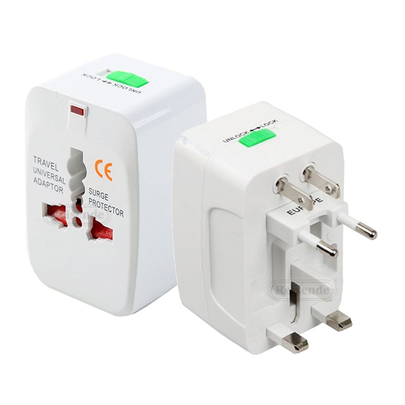 Rts case-packed multi plug travel adapter worldwide all in one universal 931L