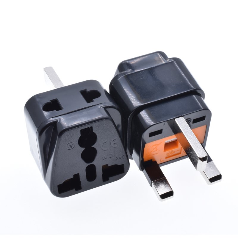Universal to UK plug adapter 2 Way England 3 Pin 250v Adapter Plug 13A250V built-in fuse 13A multifunction extension plug
