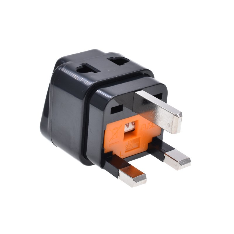 Universal to UK plug adapter 2 Way England 3 Pin 250v Adapter Plug 13A250V built-in fuse 13A multifunction extension plug