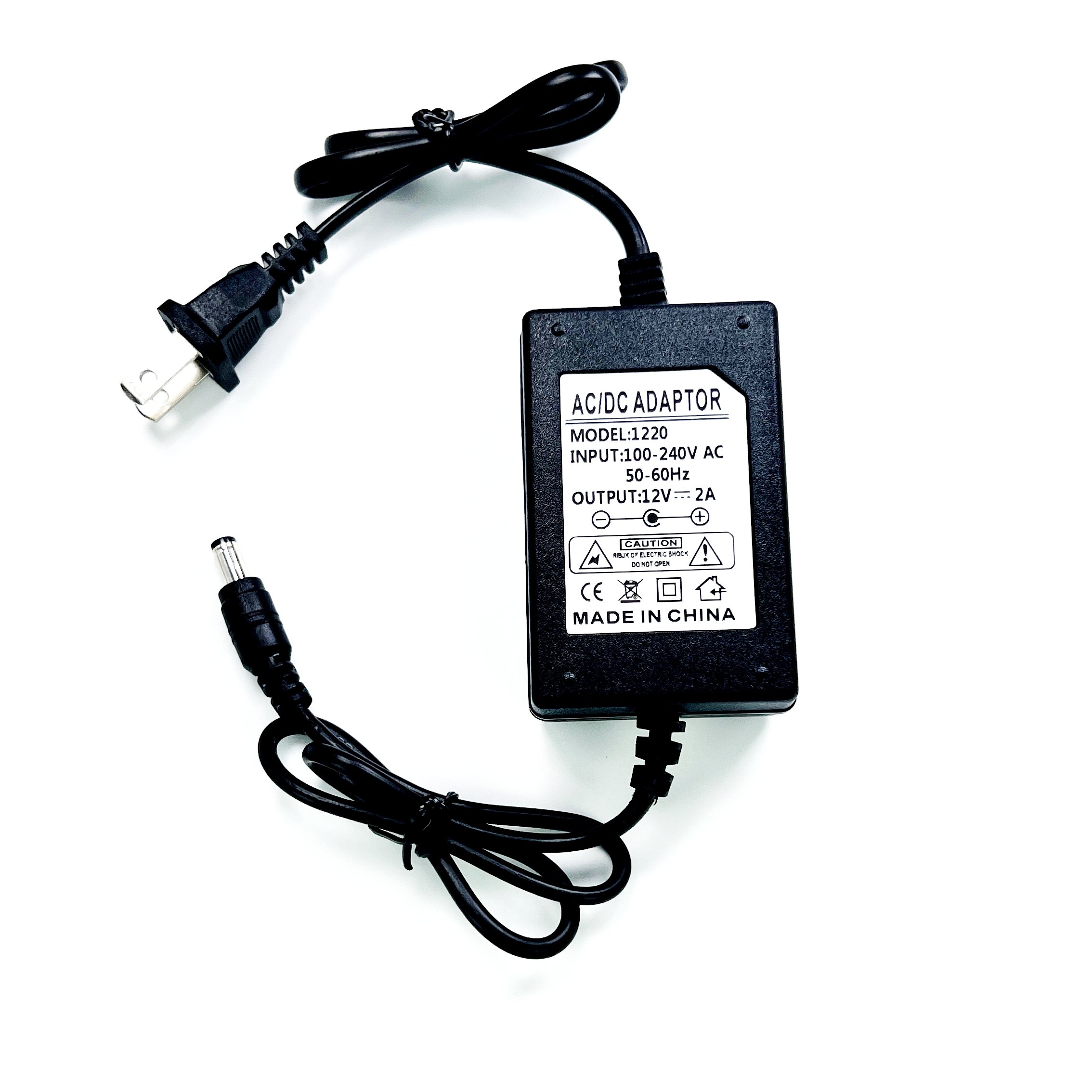 LED Driver Power Supply 12V 2A 24W Transformer desktop AC DC Power Adapter with Wall Plug DC 5.5*2.5mm