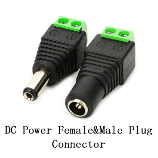 5.5mm x 2.1mm 12V DC Power Jack Plug f connector power adapter