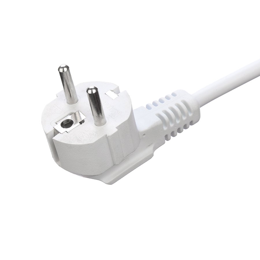 Factory Direct Sale 16A Plug Power Cords Waterproof Power Cable White For Outdoor Use VDE Plug Power Cord For Home Appliances
