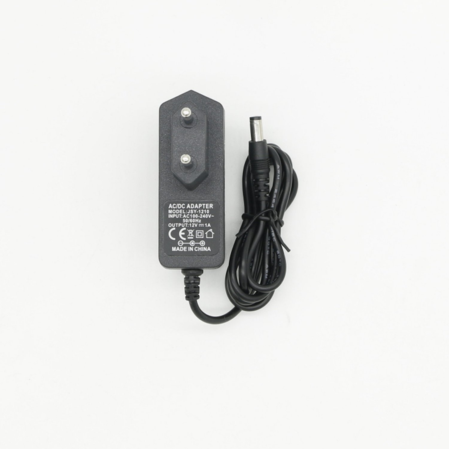 EU Plug 24 Volt 0.5 Amp 12W 500ma Input 100-240v AC-DC Switching Power Supply Wall Mount Power Adapter for LED CCTV