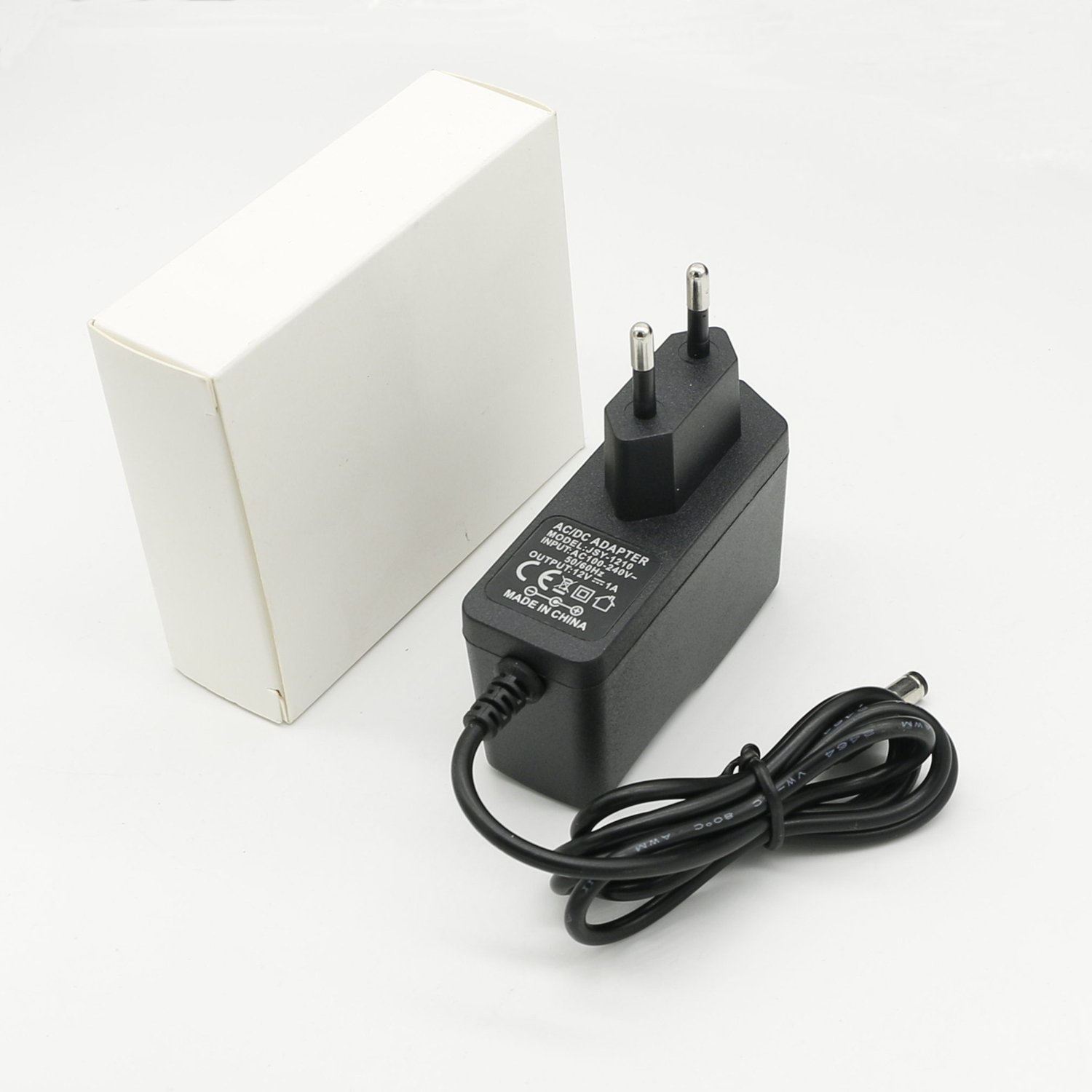 EU Plug 24 Volt 0.5 Amp 12W 500ma Input 100-240v AC-DC Switching Power Supply Wall Mount Power Adapter for LED CCTV