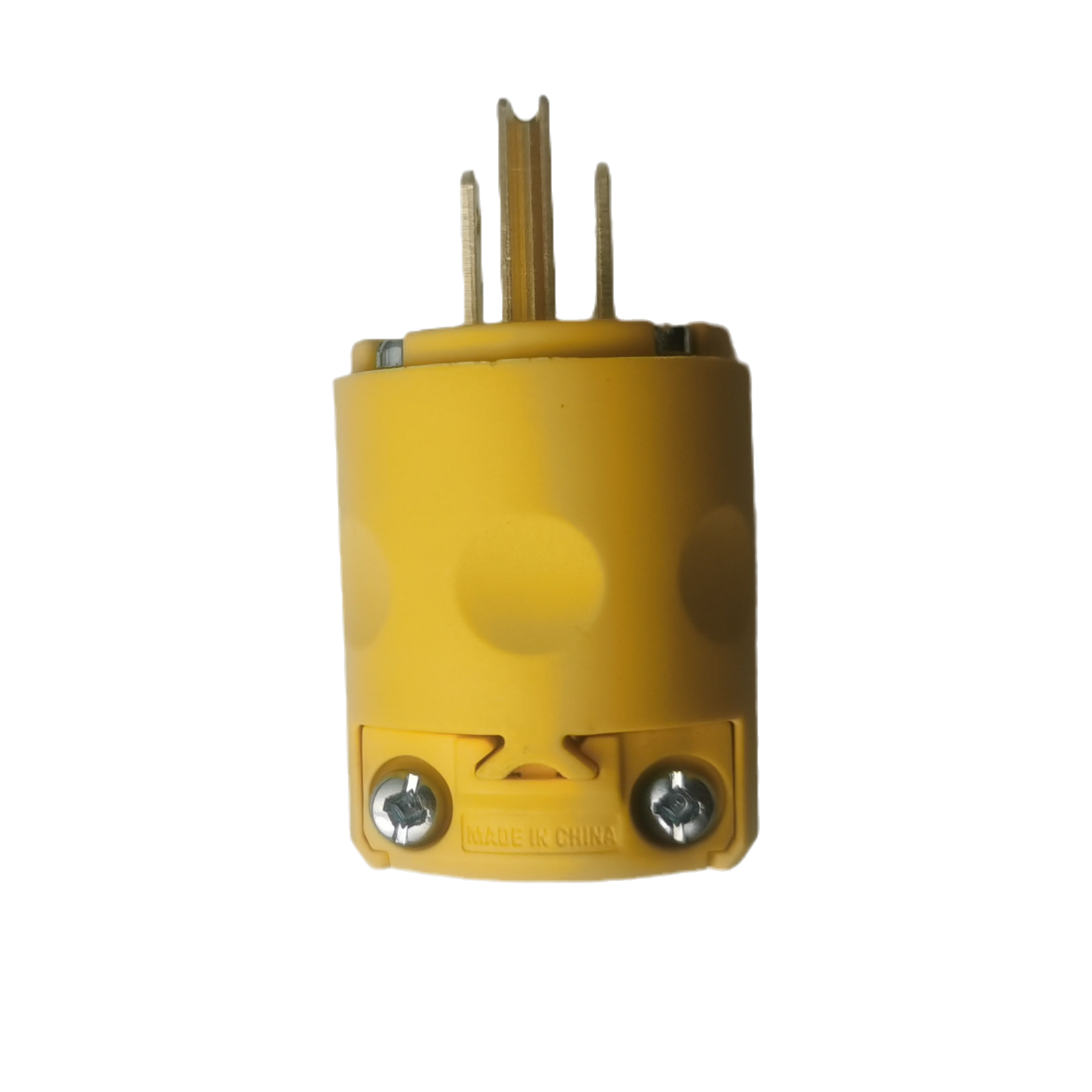 Straight Blade Male Plug US&CA Standard Lighted Plug NEMA 5-15P 3-prong Electrical Outlet Connection 120V Electrical Plug