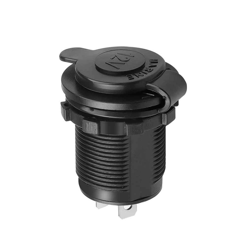 12V DC Waterproof Power Outlet Socket For Car Boat Trailer Plugs and Sockets