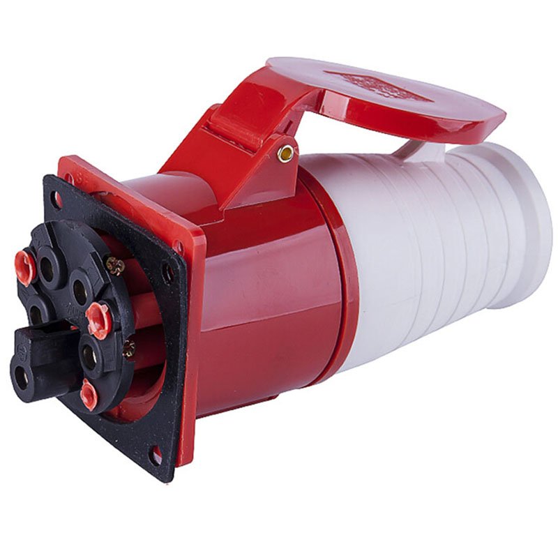 ZZ015+315 3P+N+E 16A 380V IP44 five core three phase industrial plug socket