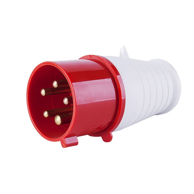 ZZ015+315 3P+N+E 16A 380V IP44 five core three phase industrial plug socket