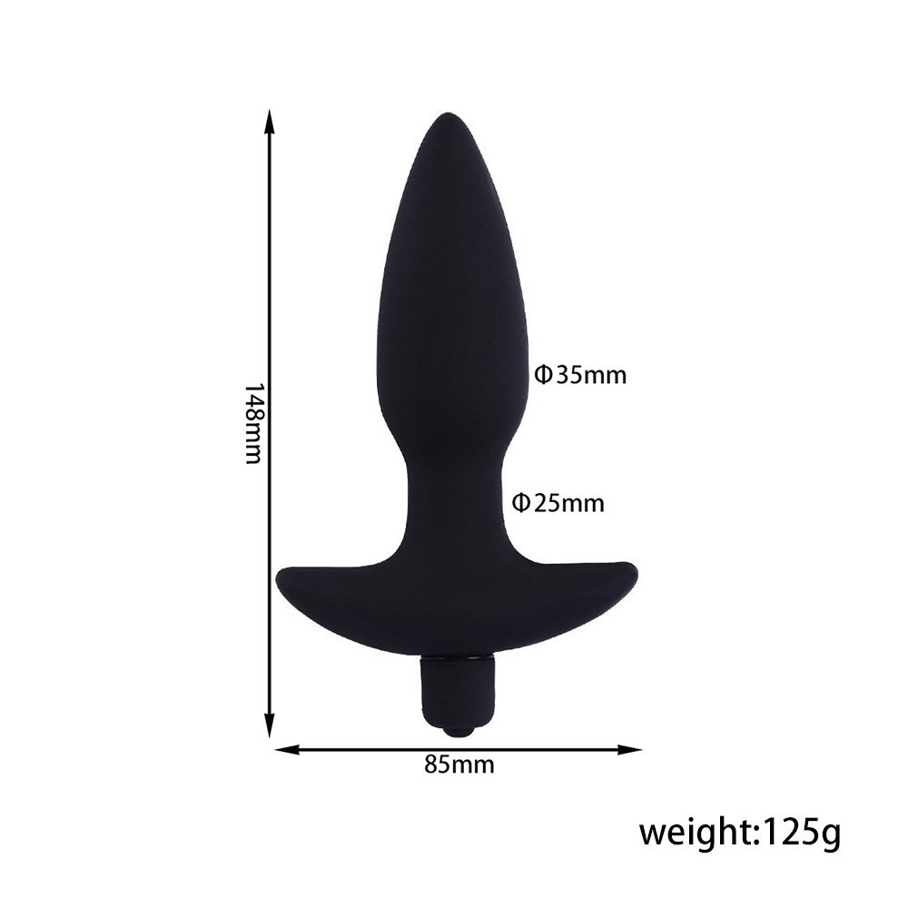 10 Frequency Bullet Vibrator Anal Plug Toys Butt Plug Vibrator For Men and Women