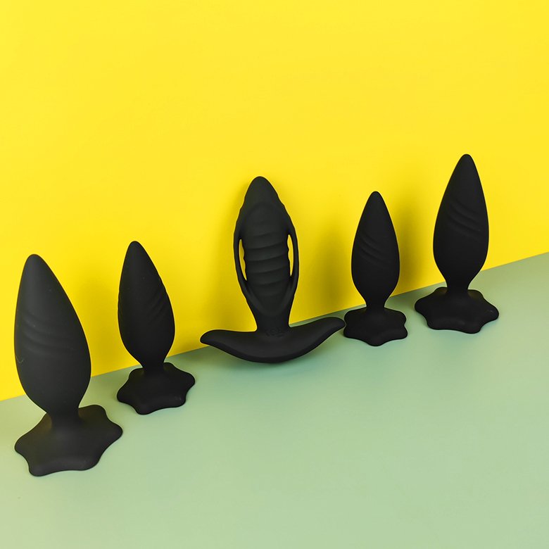 GINYA Silicone Anal Plug For Beginner Player Female And Male Anal Toy Adult Sex Toys Butt Plug For Men