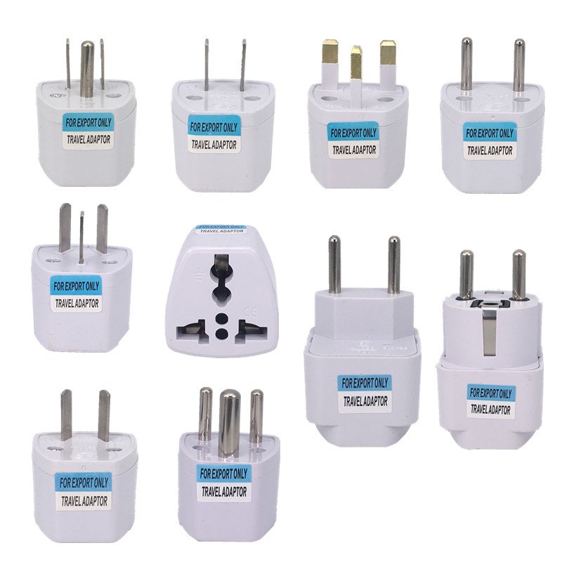 Travel Adapter Global Universal International Converter Wall AC Power Plug Adapter for EU USA UK Australia Chile Italy