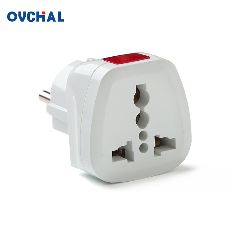 European Style Power Apater/Travel Adapter Plug (SR-7310)