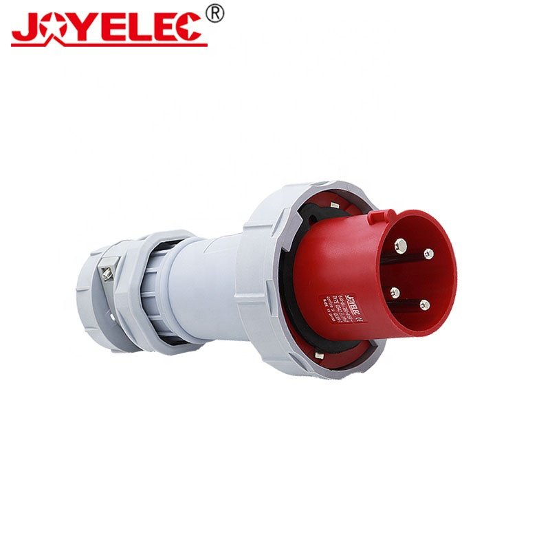 JOYELEC Q0342 4P 63A New Waterproof and Dustproof Plug and Socket Industrial Power Wiring Connector