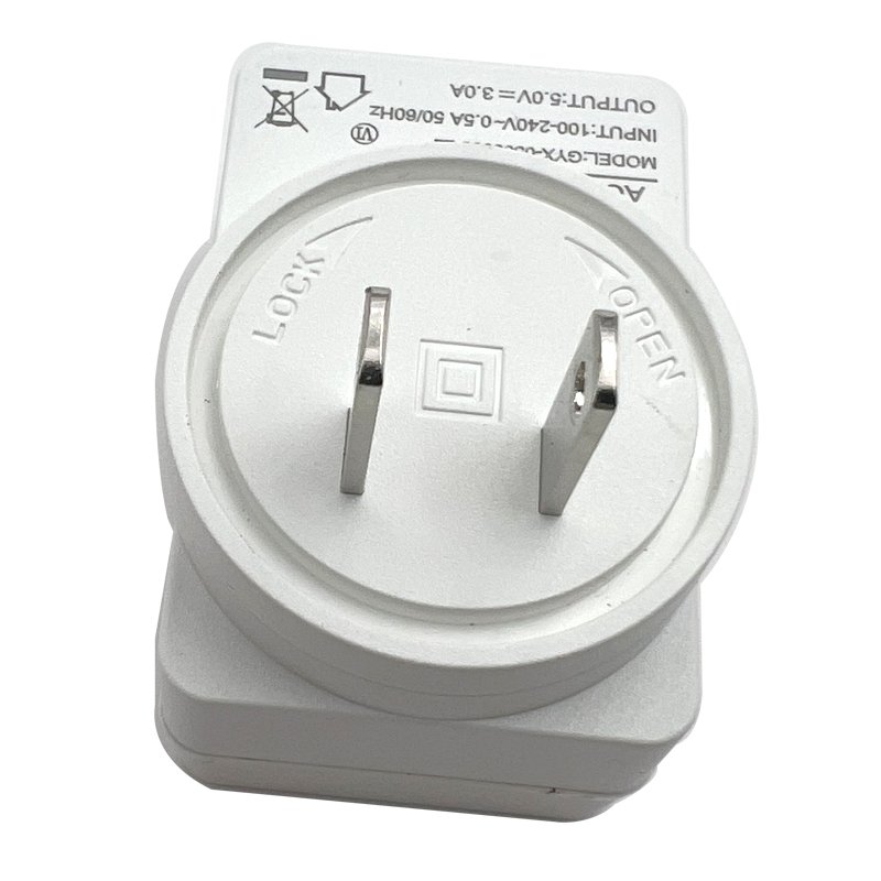 Factory Direct OEM USB Fast Charge 5V1A5V2A5V3A USB interchangeable plug EU US UK specification charger 5W10W15W power adapter