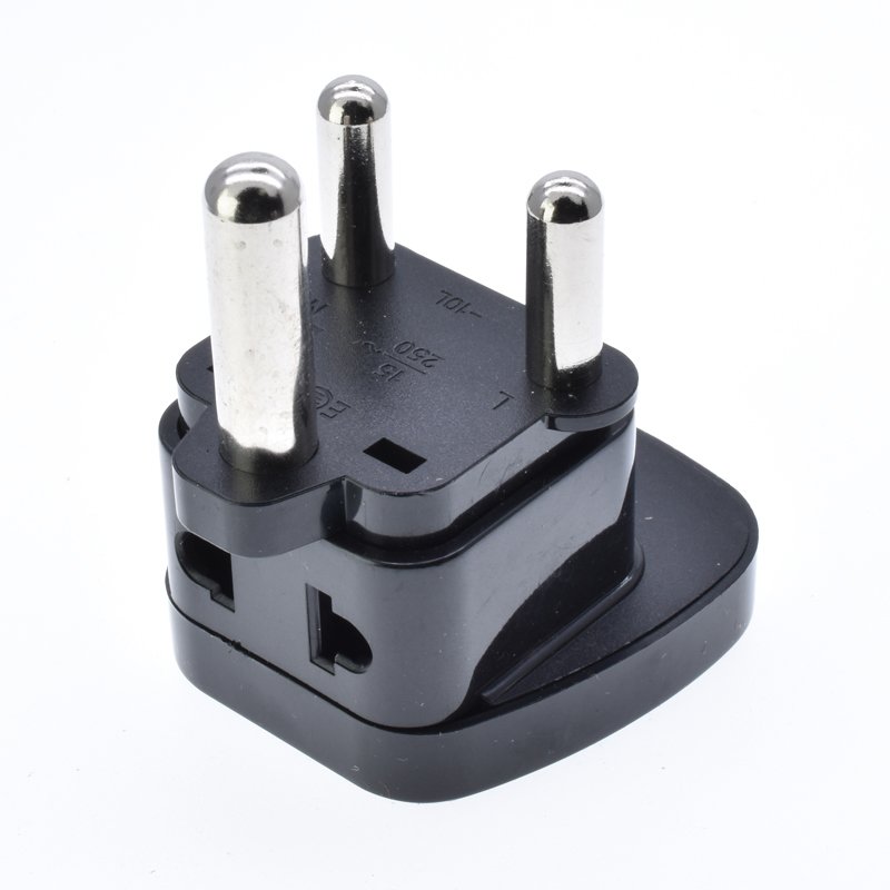 Universal to South Africa Plug Adapter 16A 250V UK US AU EU to Type-M Multifunction Travel Converter For Sri Lanka Nepal Lesotho