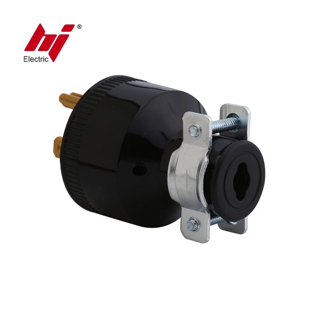 15 Amp 125 Volt NEMA 5 15P 2P 3W Straight Blade Plug for America Canada