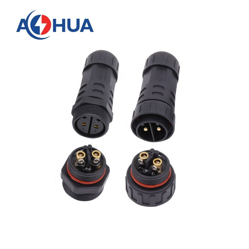 M29 35A power supply wire joint male female 2 pin cable waterproof plug