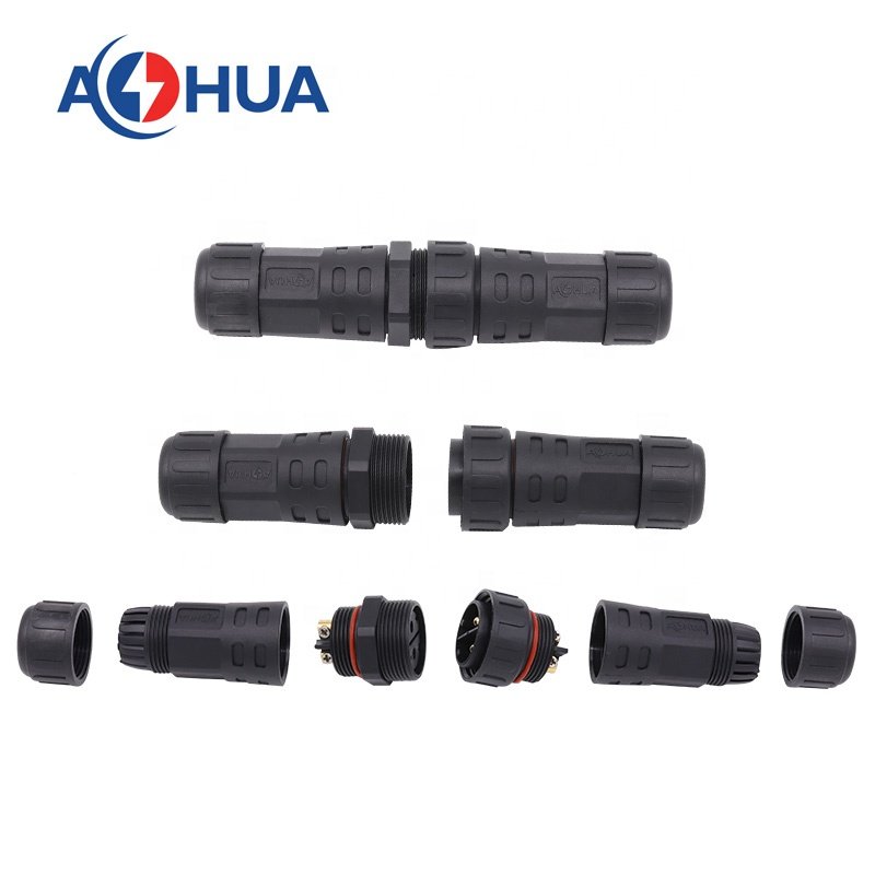 M29 35A power supply wire joint male female 2 pin cable waterproof plug
