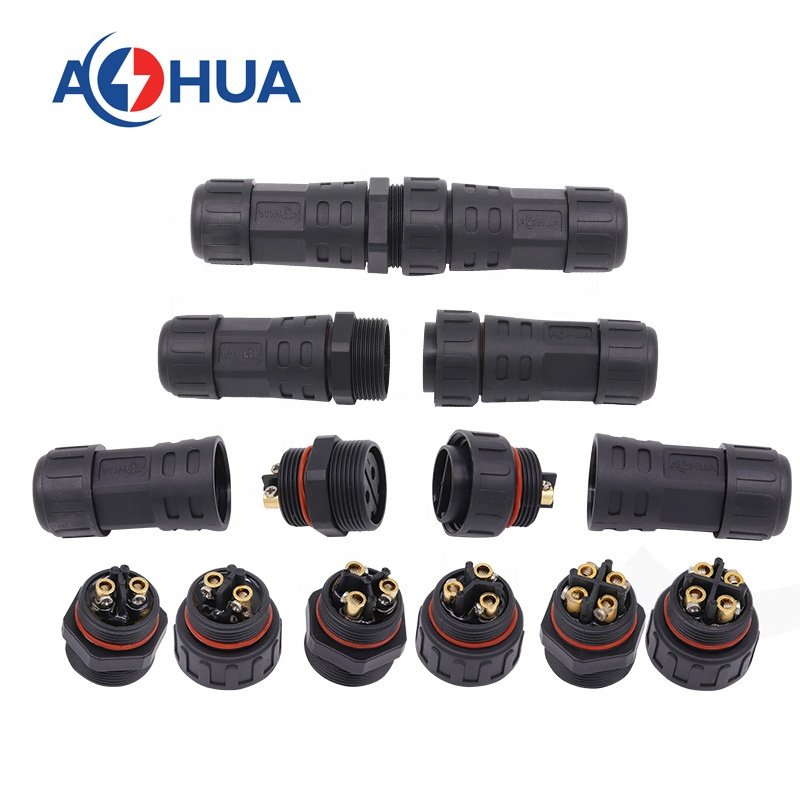 M29 35A power supply wire joint male female 2 pin cable waterproof plug