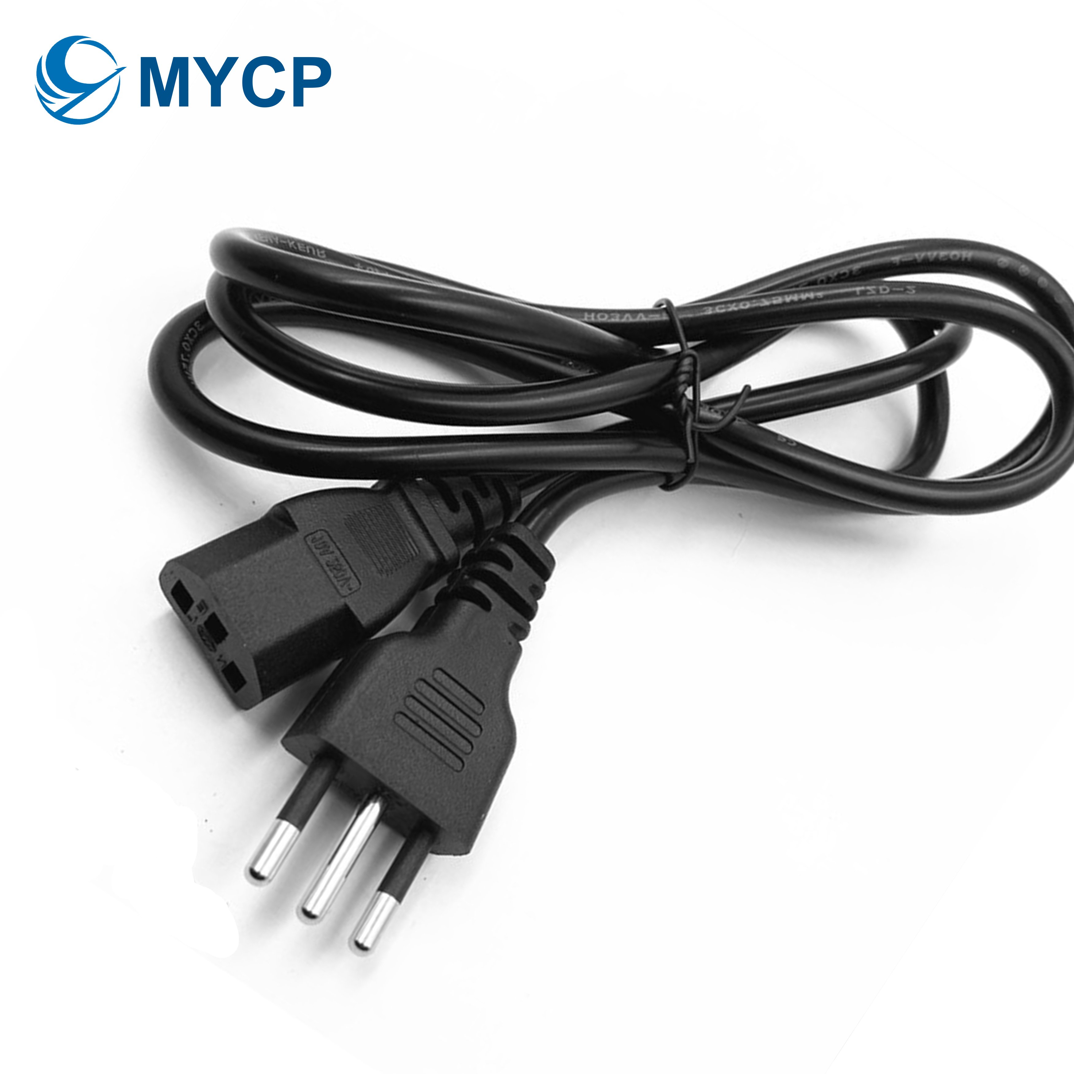 high quality and competitive price ac power cord 3 prong Italian power cord Italian three plug