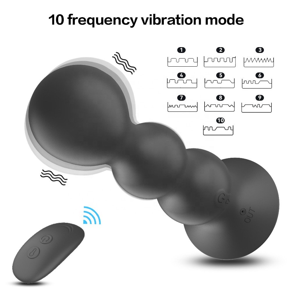 Anal Prostate Inflatable Butt Plug Male Massager Vibrator Huge Expansion Vagina Sex Toy for Men Women Masturbation Orgasm