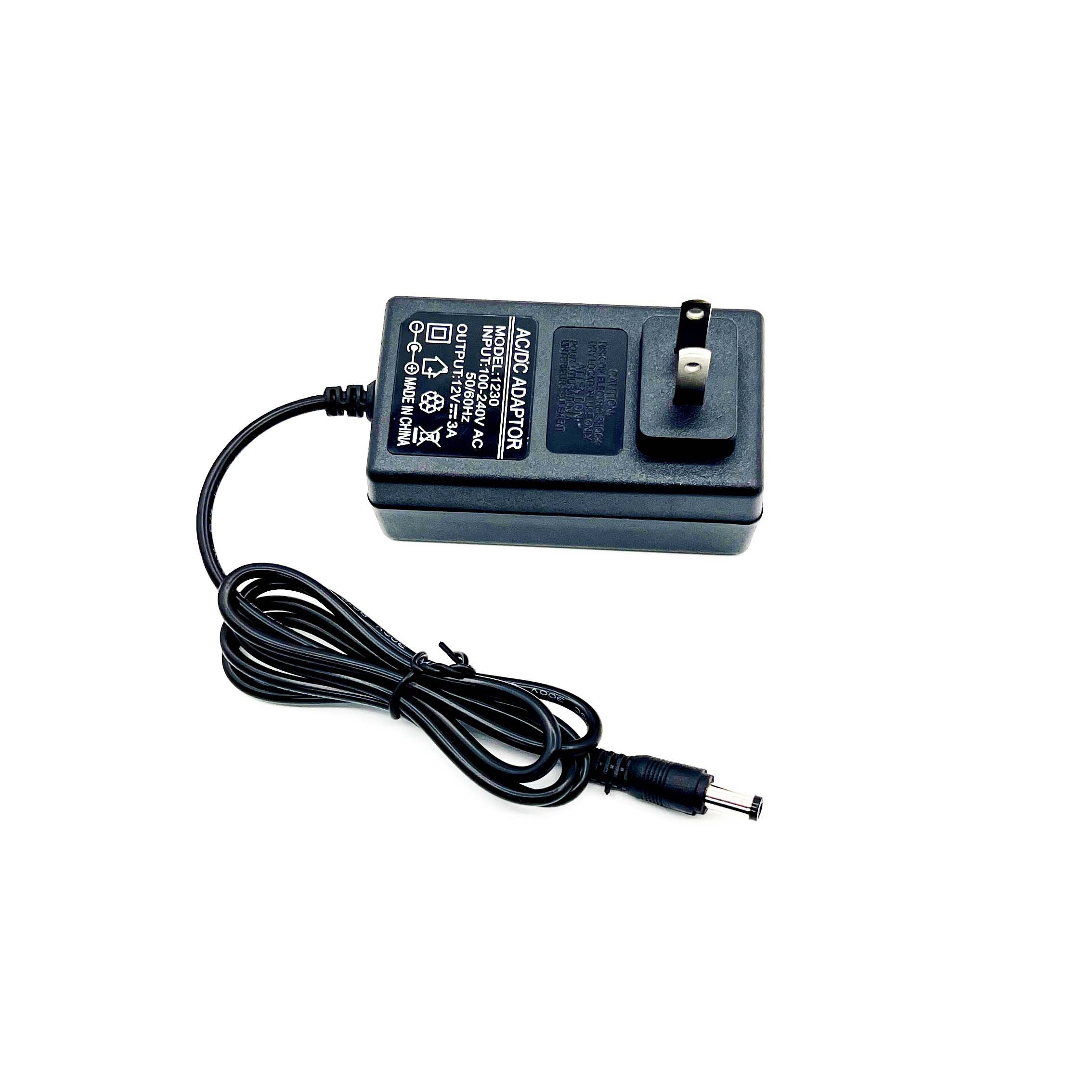 US EU AU UK plug 36W power supply 12V3A 24V1.5A ac dc Wall Mount Power Adapter For Cash Register Power Supply