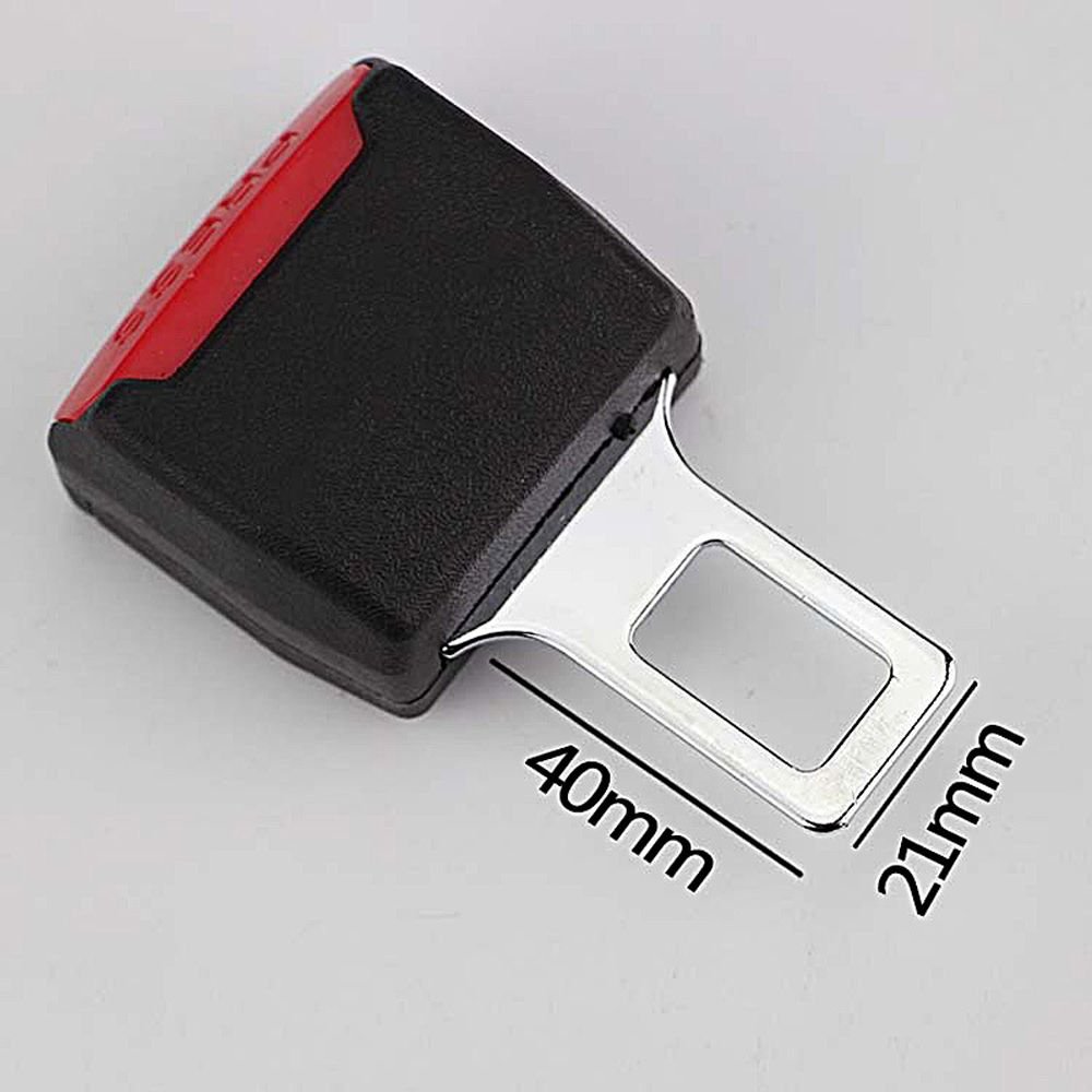 Car Seat Belt Clip Extender Safety Seatbelt Lock Buckle Plug Thick Insert Socket Extender Safety Buckle