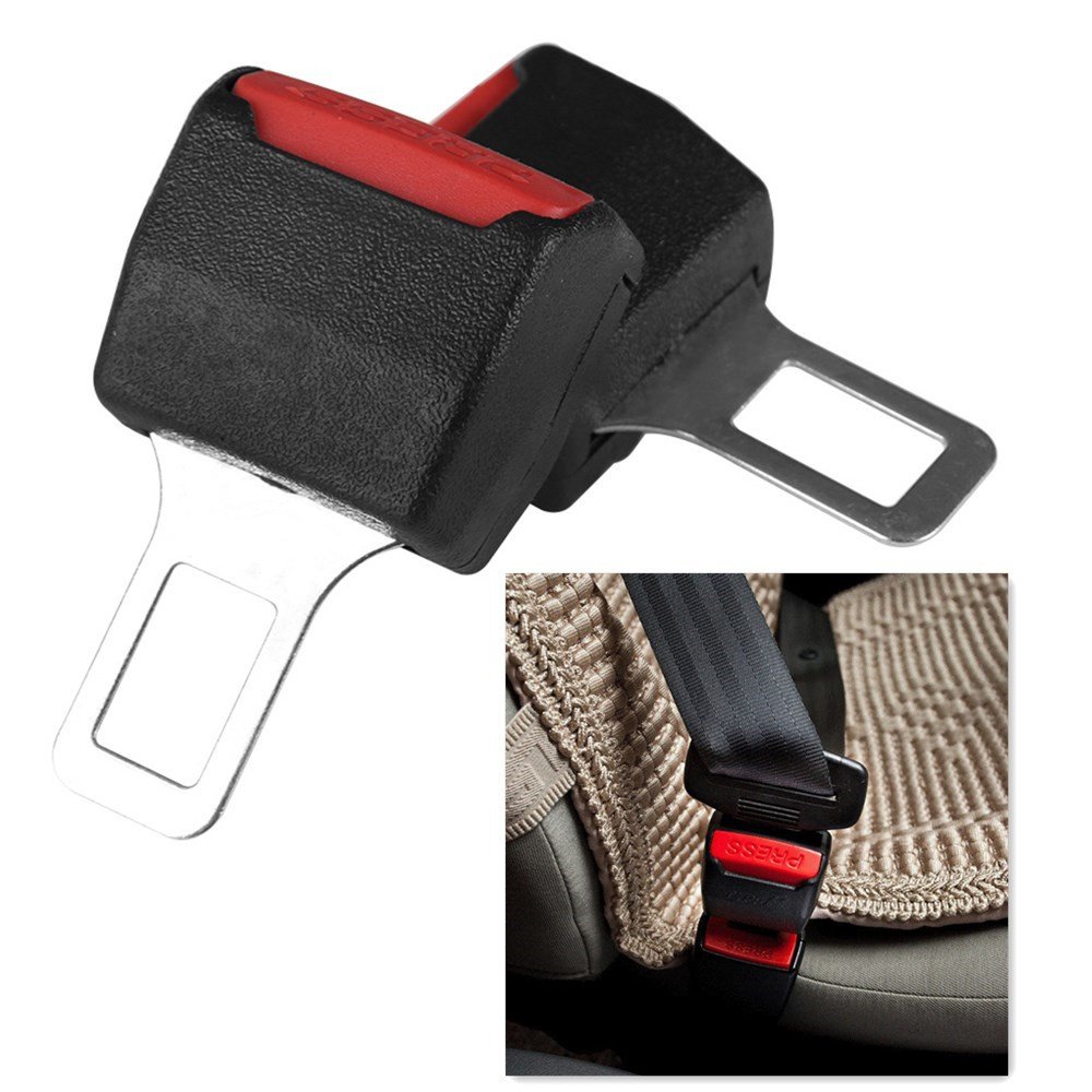 Car Seat Belt Clip Extender Safety Seatbelt Lock Buckle Plug Thick Insert Socket Extender Safety Buckle