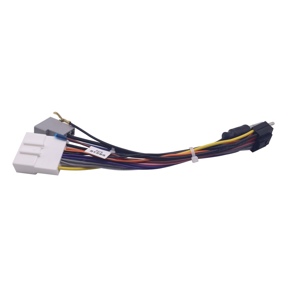 Niss-an Harness Adapter Car Android 16 Pin Plug Connector Radio Antenna Wiring Cable for Qashqai J10 Versa Cube Sentra X-trail