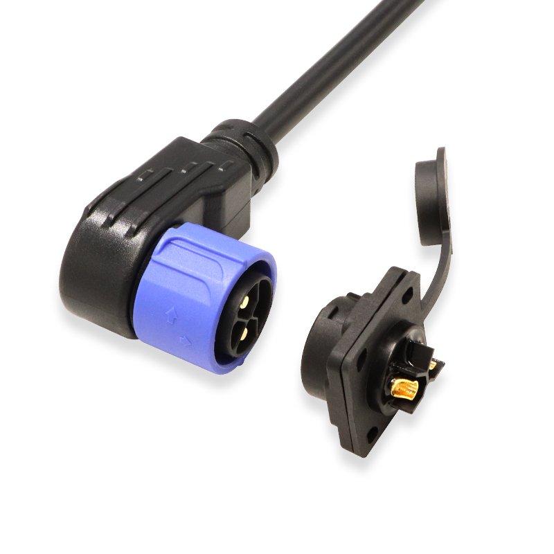 Factory Customize C14 Panel Mount Plug Adapter Power Connector Socket with Spring Cover IEC 320