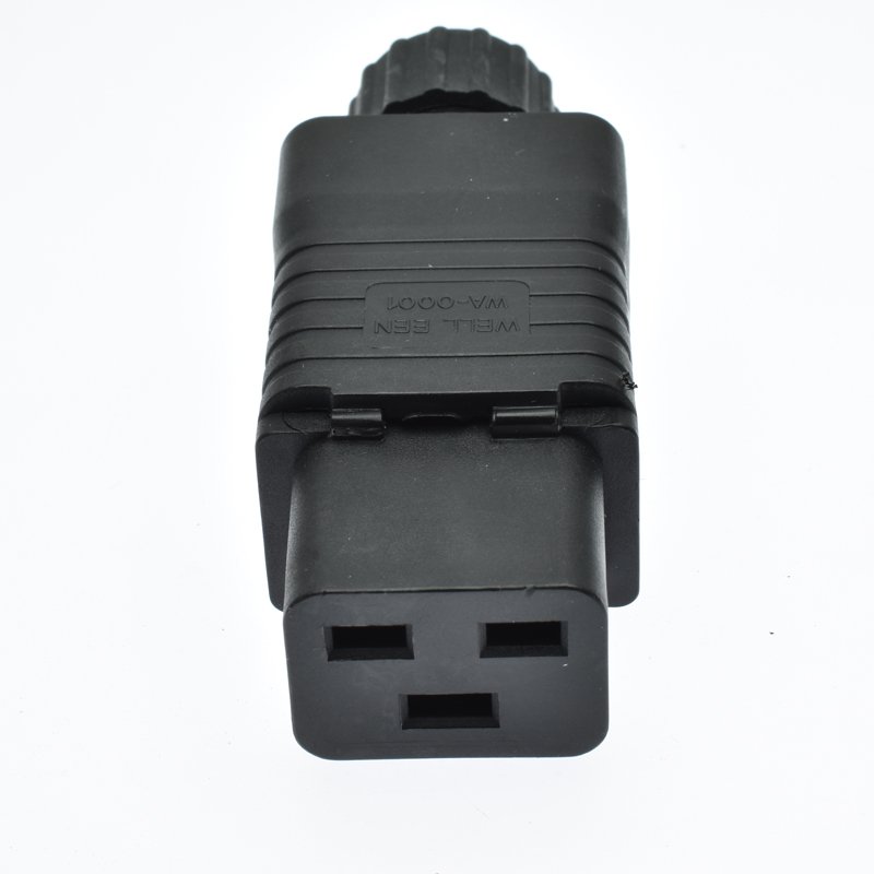 iec connector c19 c20 PDU 16a250v power plug adapter female male electric extension plug