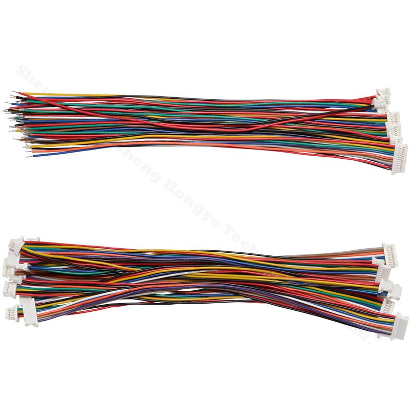 JST SH 1.0mm Connector & Cable | 1mm Pitch 2-Pin 3-Pin 4-Pin 5-Pin 6-Pin 7-Pin 8-Pin 9-Pin | 1.0mm Header, Plug, Wire Harness