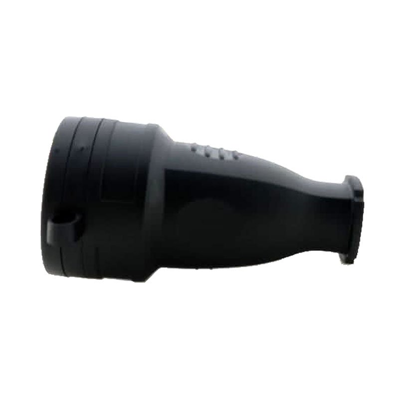 Hot Sale 16A Black Rubber Socket Straight With Grounding With Round Cover IP44 For Industrial Application EU/UK/US Plug Standard