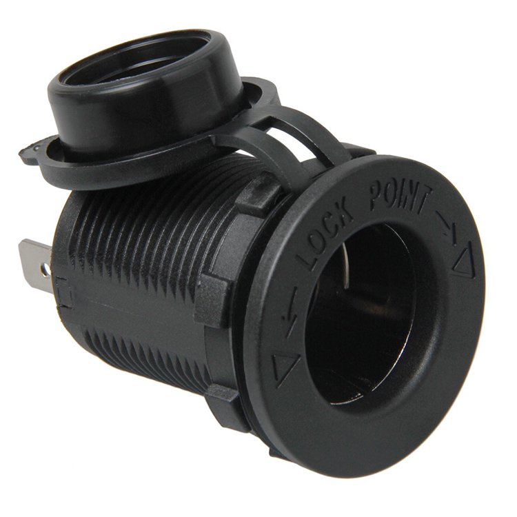 Waterproof Cover DC 12V Socket Take Power Adapter for Car Marine Motorcycle ATV RV Trailer Plugs and Sockets
