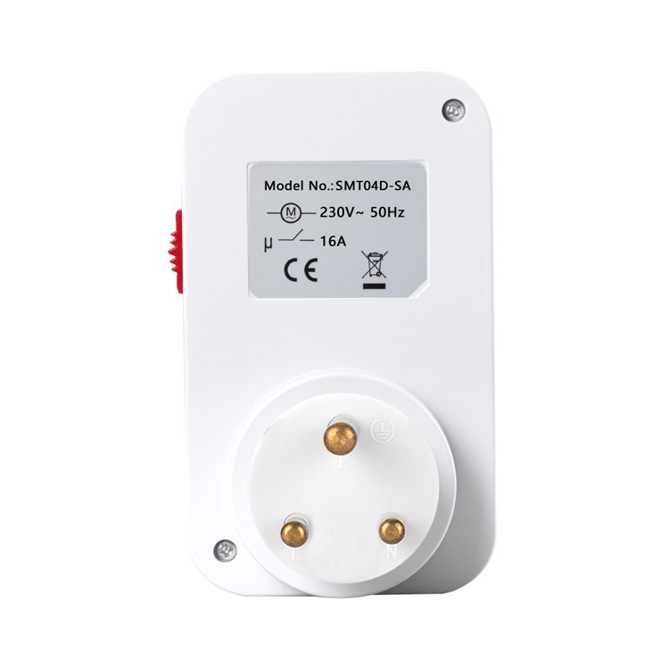 Programmable Energy Saving 24 hour Plug-in Mechanical countdown Timer Plug with switch knob