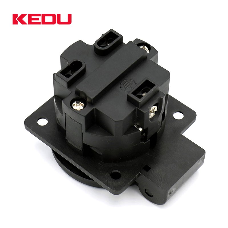 KEDU High Quality 250V 16A 3Pin Italy Waterproof Electrical Waterproof Plug and Socket