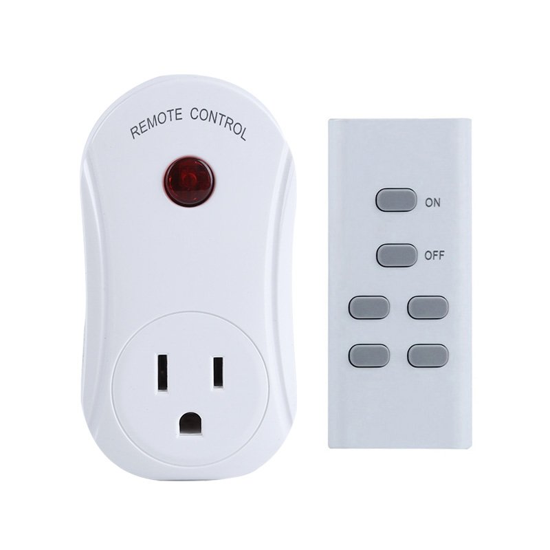 US Standard Remote Control Plug Wireless 30m range Indoor use RF control plug smart home plug