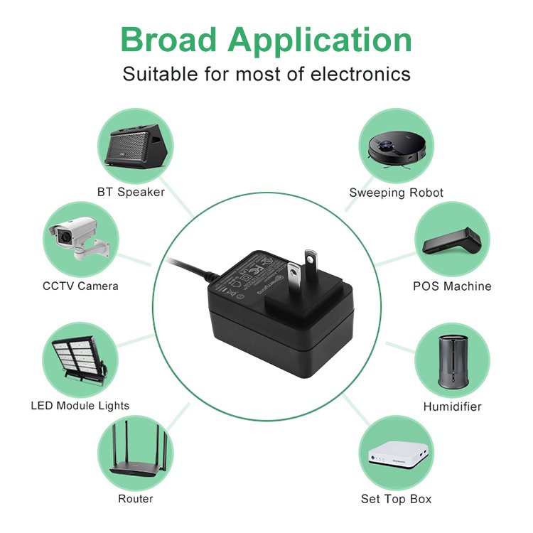 UL FCC PSE certified 9V 1.5A Wall Adaptor 5V 6V 15V 18V 24V 500mA 1.2A 1.6A 2A 2.5A 3A Power Supply 12V 1A US Plug Power Adapter