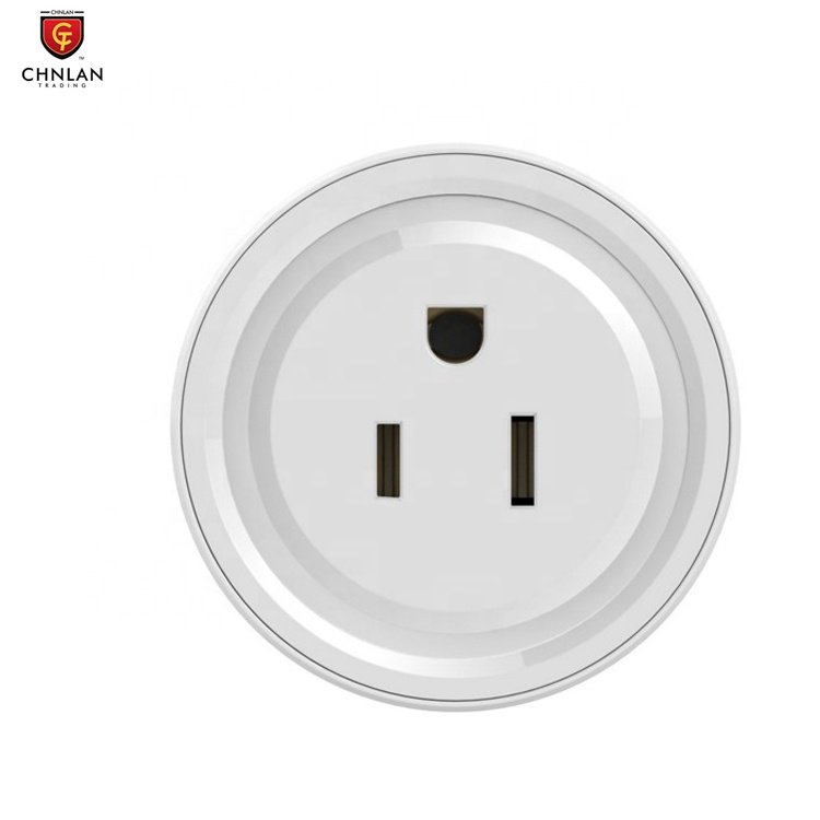 US Standard Mini WiFi Smart Plug Socket 10A AC110V 220V Tuya Smart Life Voice Control (Alexa/Google) Customized Outlet Supported