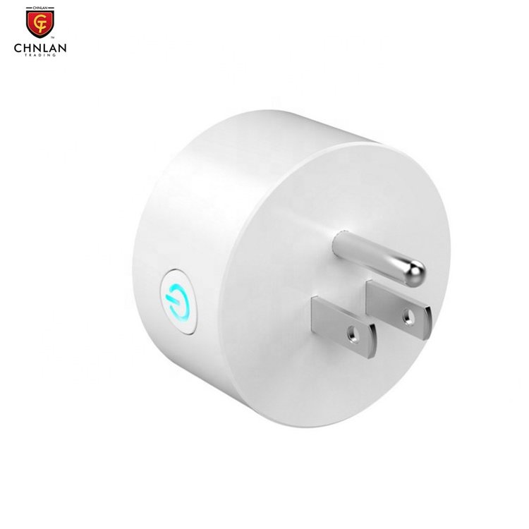 US Standard Mini WiFi Smart Plug Socket 10A AC110V 220V Tuya Smart Life Voice Control (Alexa/Google) Customized Outlet Supported
