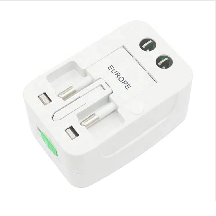 Germany French plug adaptor universal travel adaptor double adapter plug socket Travel Conversion Plug