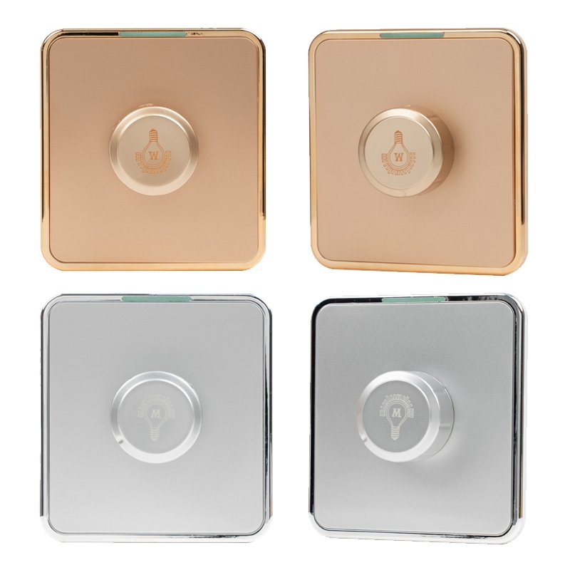 ABUK Ready Stock UK/EU Standard 1/2/3/4 Gang Light Switch 13A 20A 45A PC Electrical Wall Universal Outlet Sockets And Switches
